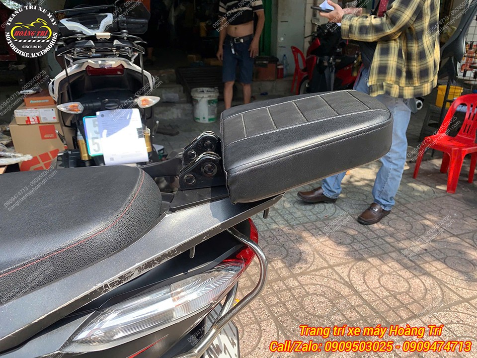 Không cần tốn thêm chi phí lắp thêm baga sau rất tiết kiệm