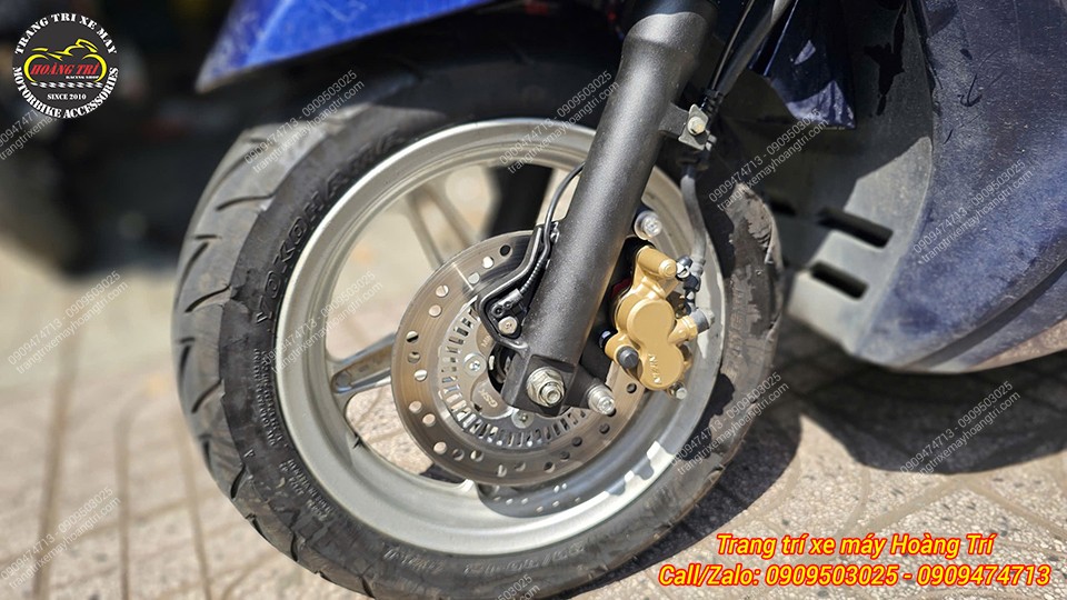 Sử dụng lại heo dầu, đĩa trước, phuộc mà không cần thay mới tiết kiệm chi phí