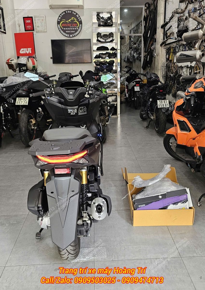 Đã hoàn thiện gói độ gần 20 triệu đã hoàn thiện trên chiếc PCX 160