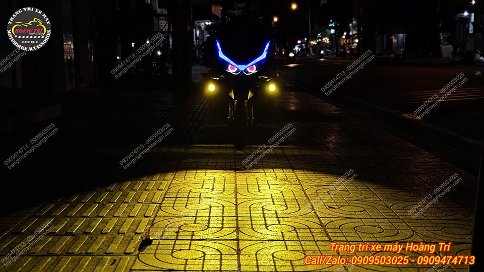 Khả năng chiếu sáng thực tế của đèn Kewig K12 hỗ trợ lái xe an toàn ban đêm