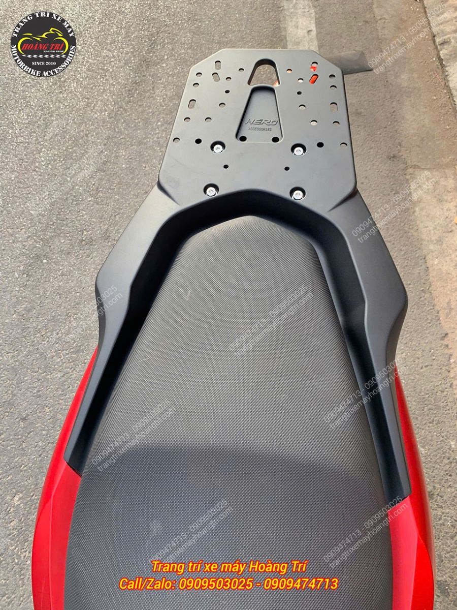 Góc view trực diện của mẫu ốp cản sau với thiết kế phù hợp với xe PCX 160