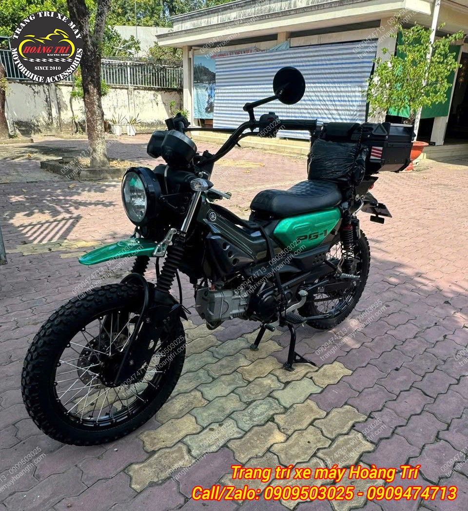 Bộ bánh căm X1R 17 inch lắp chuẩn cho PG-1 được anh khách đặt mua về