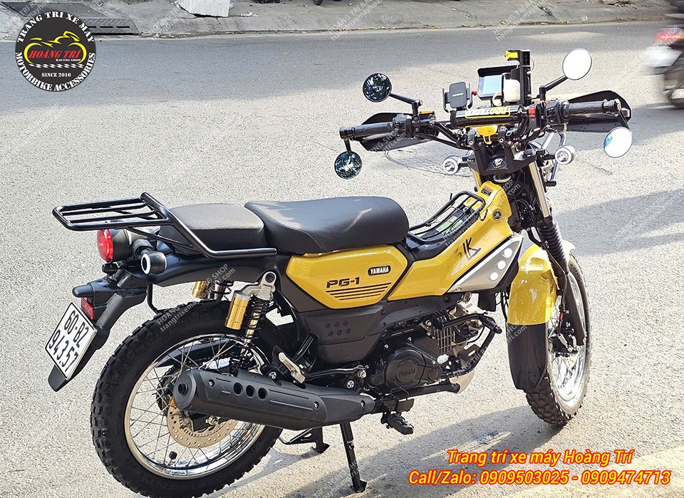 Yamaha PG-1 hoàn thiện bản độ thắng đĩa sau, phù hợp anh em thích chạy phố lẫn offroad nhẹ