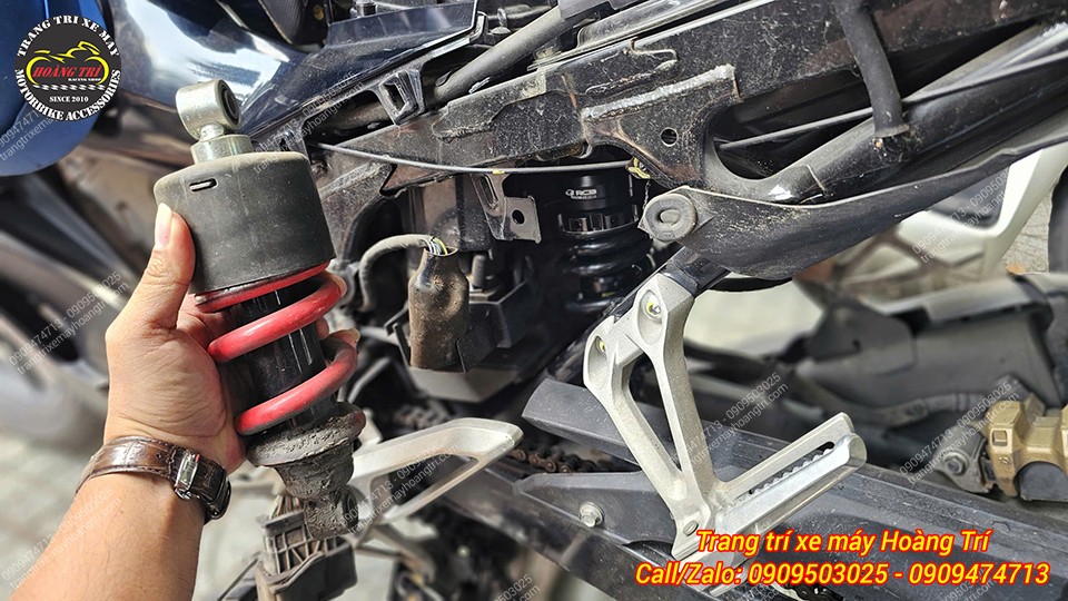 Do về quê xa trải nghiệm nhún chưa ổn nên anh khách quyết định thay thế