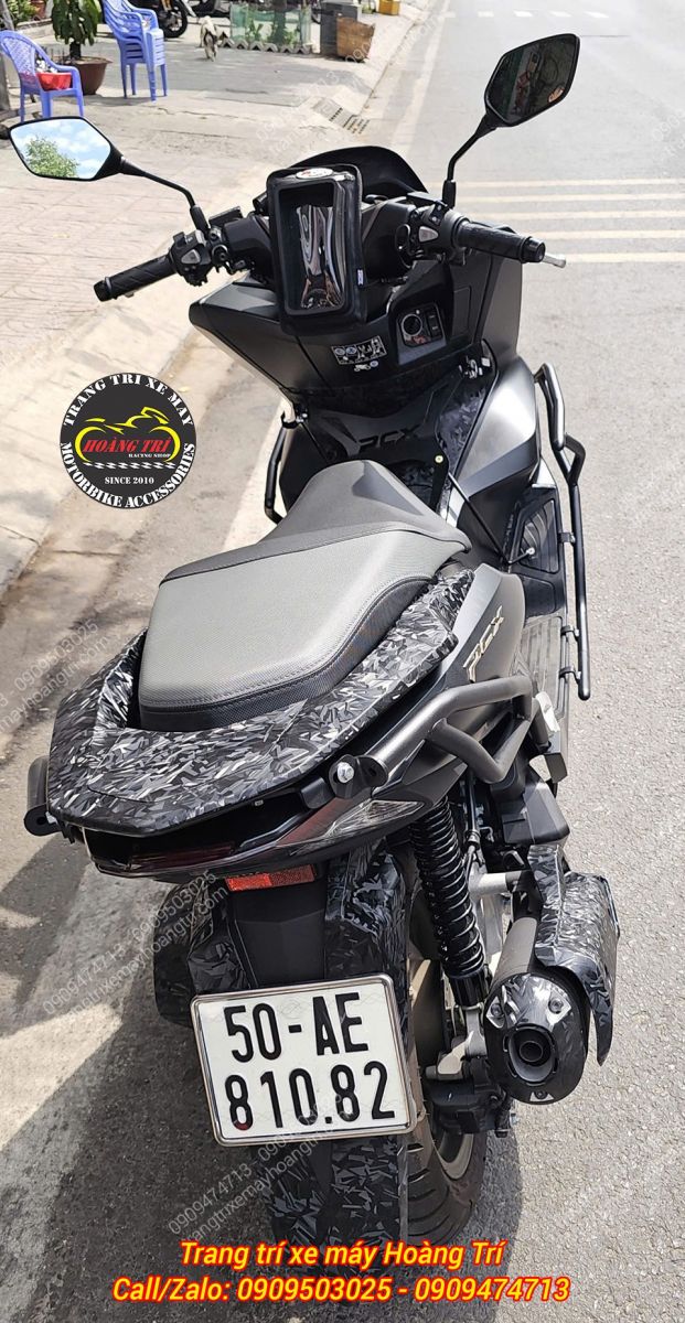 Để vừa tăng sự bảo vệ, vừa tăng sáng giúp vi vu an toàn trên mọi cung đường