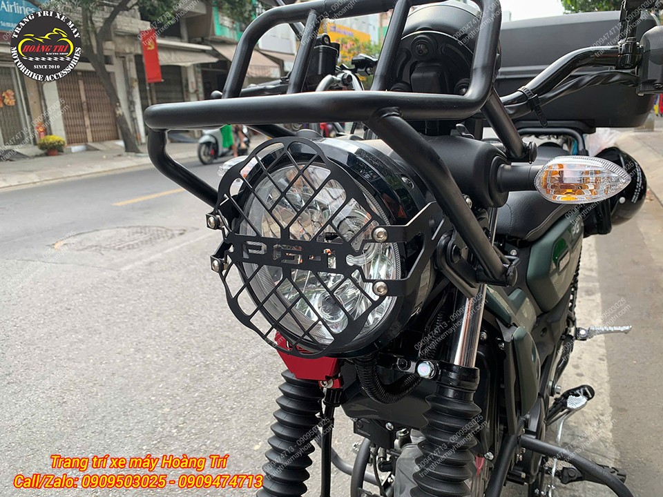 Không che chắn ánh sáng của đèn pha đảm bảo an toàn khi di chuyển