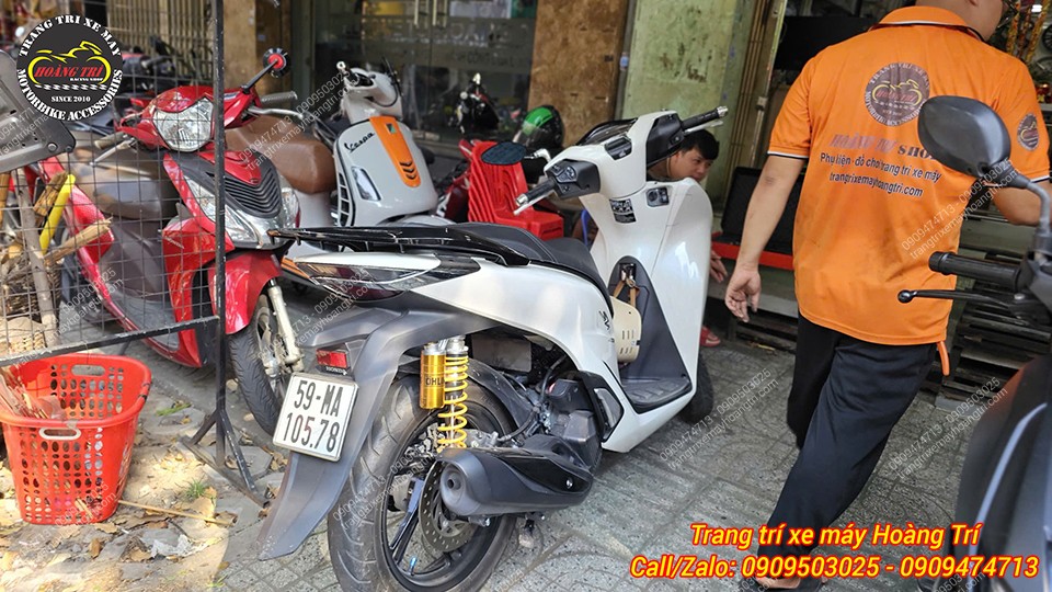 Chiếc Sh màu trắng sang trọng, đẳng cấp đang chờ được nâng cấp