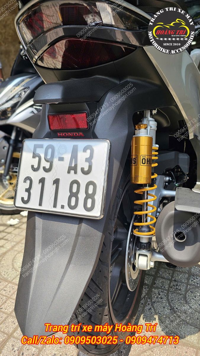 Lắp đặt nhanh chóng, vừa vặn và màu sắc nổi bật cho dàn chân sau