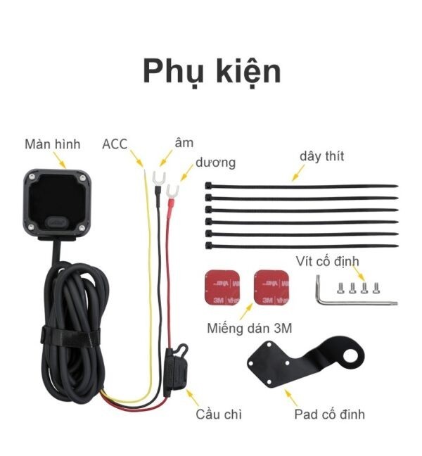 Sơ đồ mạch lắp đặt của sạc nhanh Loboo C36 cho bình ắc quy