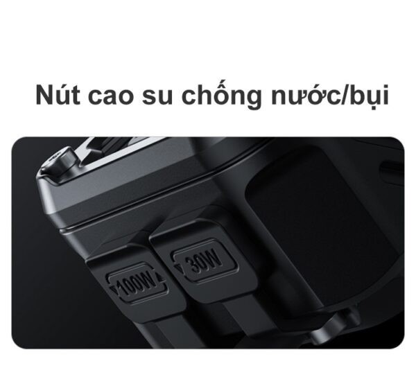 2 cổng 100W và 30W phù hợp cho các dòng điện thoại của các hãng tại Việt Nam