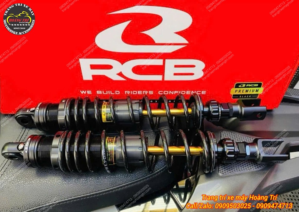 Ti phuộc vàng đang trở thành xu hướng và là ngôn ngữ thiết kế của thương hiệu RCB