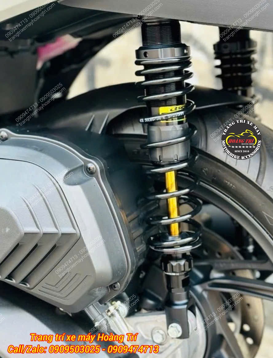 Cận cảnh phuộc Racing Boy Sh Series S đã được trang bị trên xe Sh 160