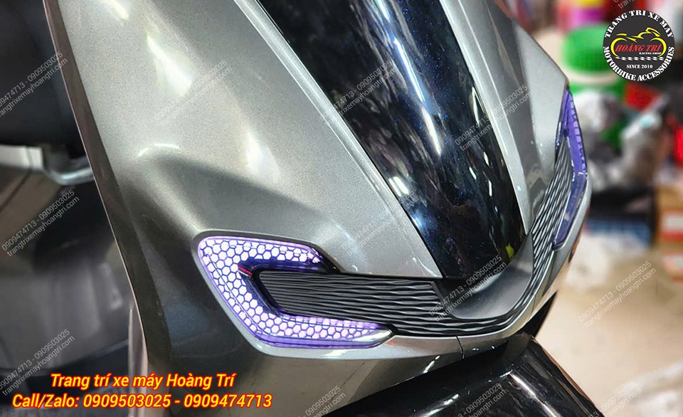 Chi tiết đèn LED Audi Stylo 160 hiệu ứng tổ ong, ánh sáng đều và sắc nét