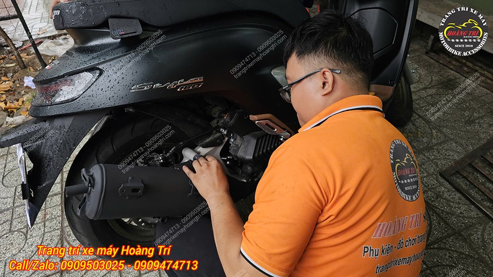 Mẫu pô đang được rất nhiều anh em yêu thích và lựa chọn cho chiếc Stylo 160 của mình