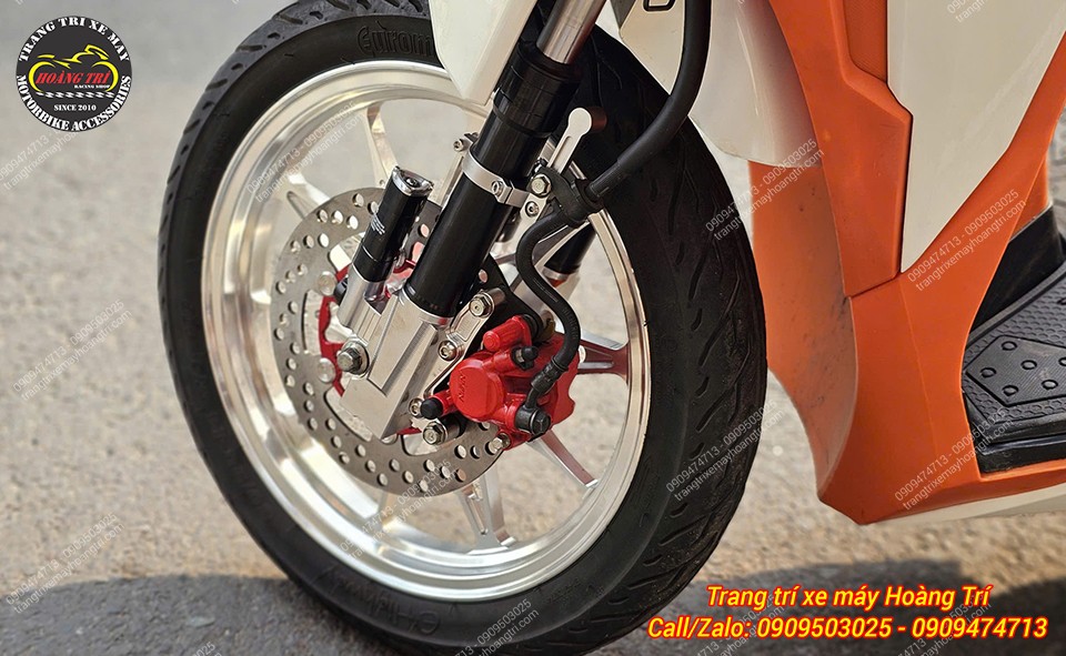 Thêm chiếc Vario 2018 nâng cấp phuộc trước Kingham đẳng cấp xịn sò