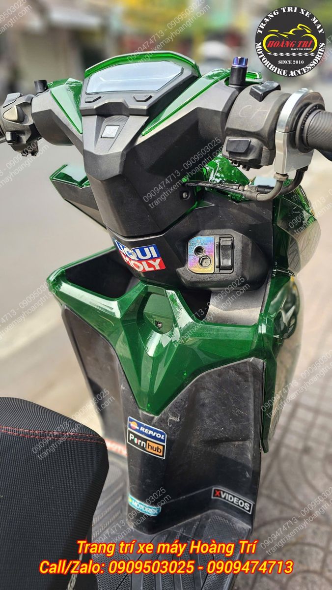 Được thiết kế chuẩn chỉ theo thiết kế zin của xe Vario 2018