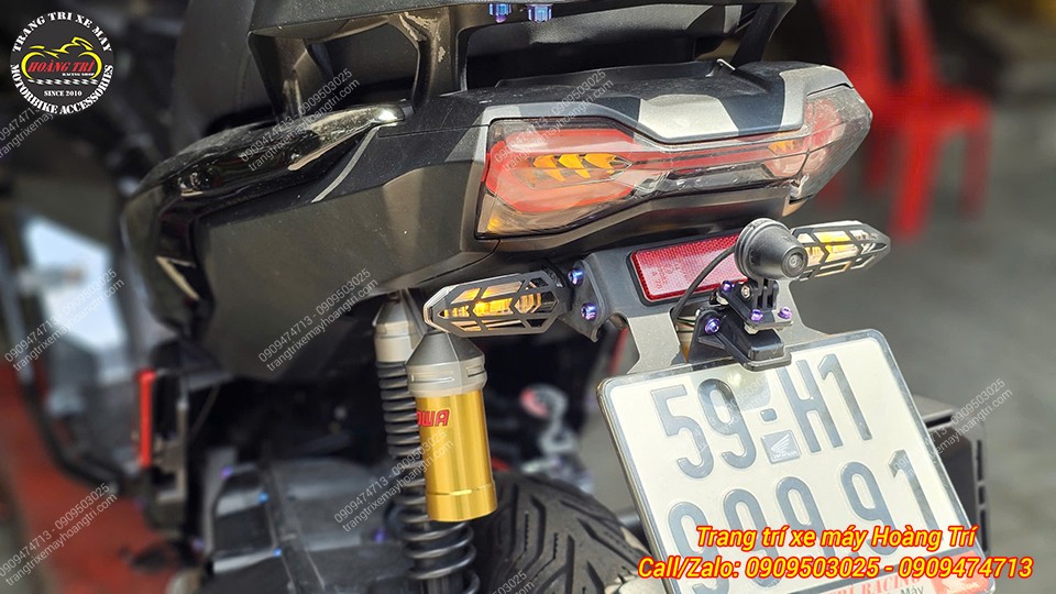 Không làm ảnh hưởng đến độ sáng đèn xi nhan ADV 150