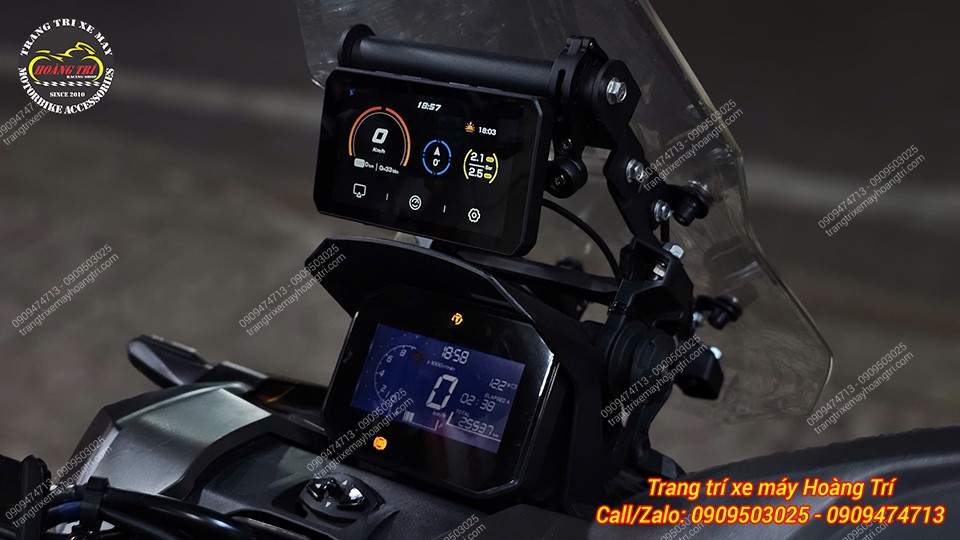 Thông tin áp suất lốp đã được chuyển đến màn hình - Thông số rõ ràng chuẩn xác