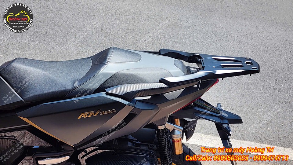 Cận cảnh baga sau nhôm đúc cao cấp vừa lắp cho ADV 350
