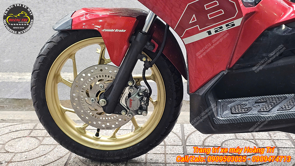 Heo dầu Adelin phong cách thể thao giúp tăng hiệu suất phanh