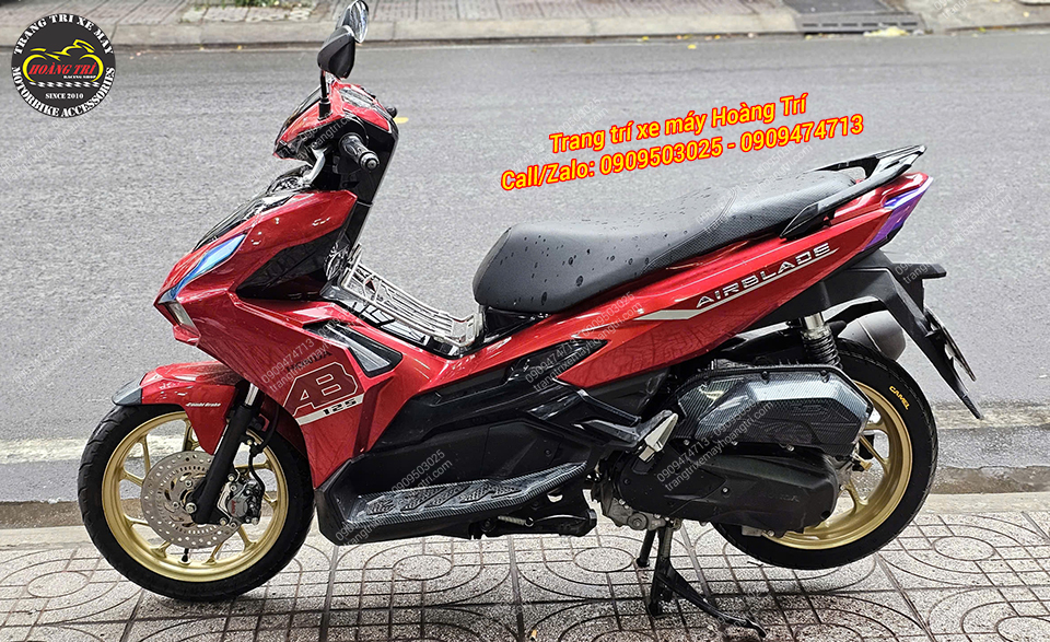 Ngoài ra phanh sau cũng được nâng cấp để chạy xe an toàn hơn