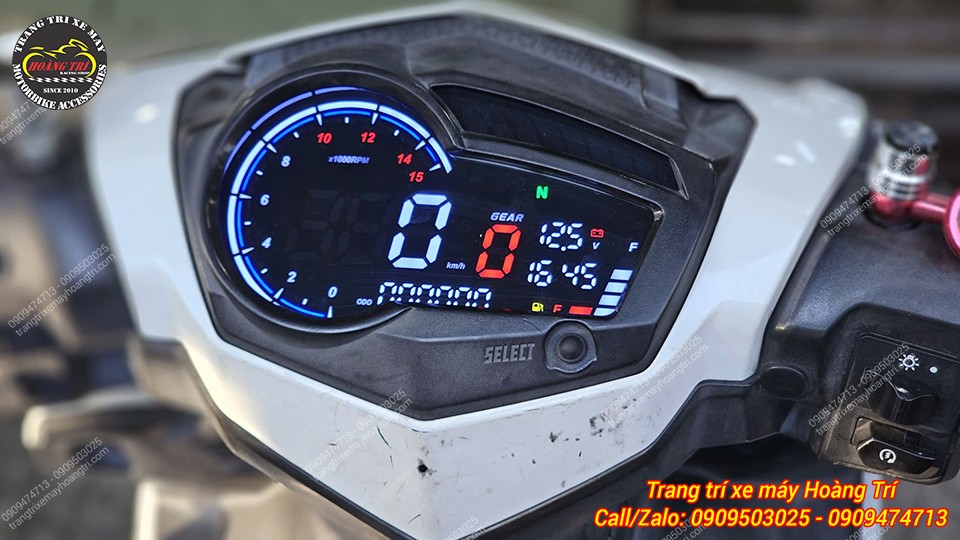 Lắp đặt vừa vặn hoàn hảo, vừa khít với bợ giữ đồng hồ Exciter