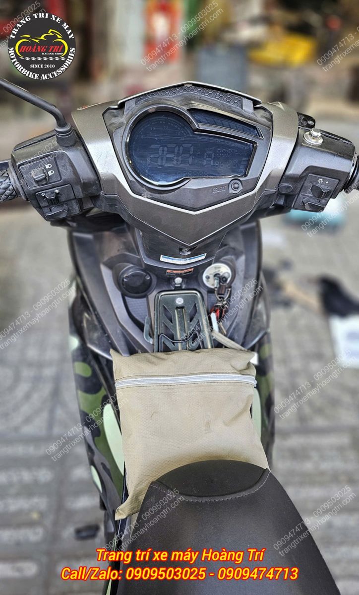 Exciter 2015 Camo nâng cấp thay thế đồng hồ zin bằng đồng hồ Sum Racing Plus 2025