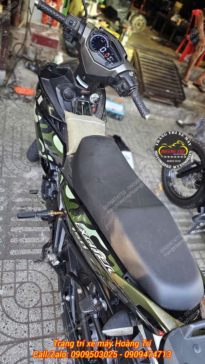 Không làm thay đổi, không độ chế, chuẩn zin cho xe Exciter 2015 - 2017