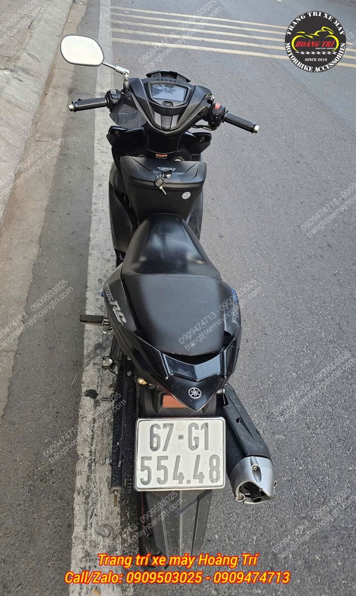 Giải pháp nâng cấp không gian chứa đồ cho xe Exciter 2019