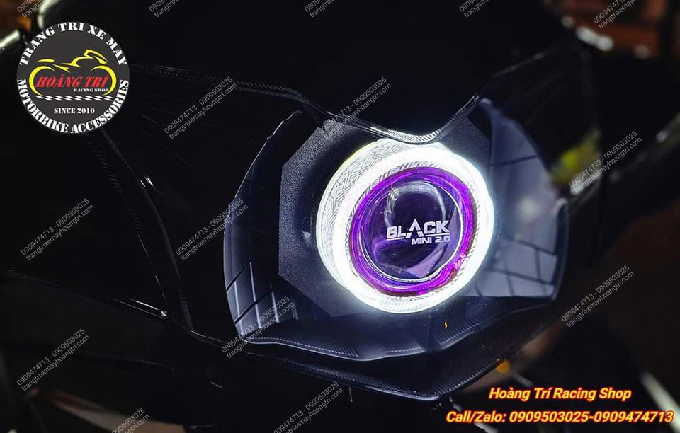 Cận cảnh bi cầu 2.0 Black Titan vừa được nâng cấp cho xe