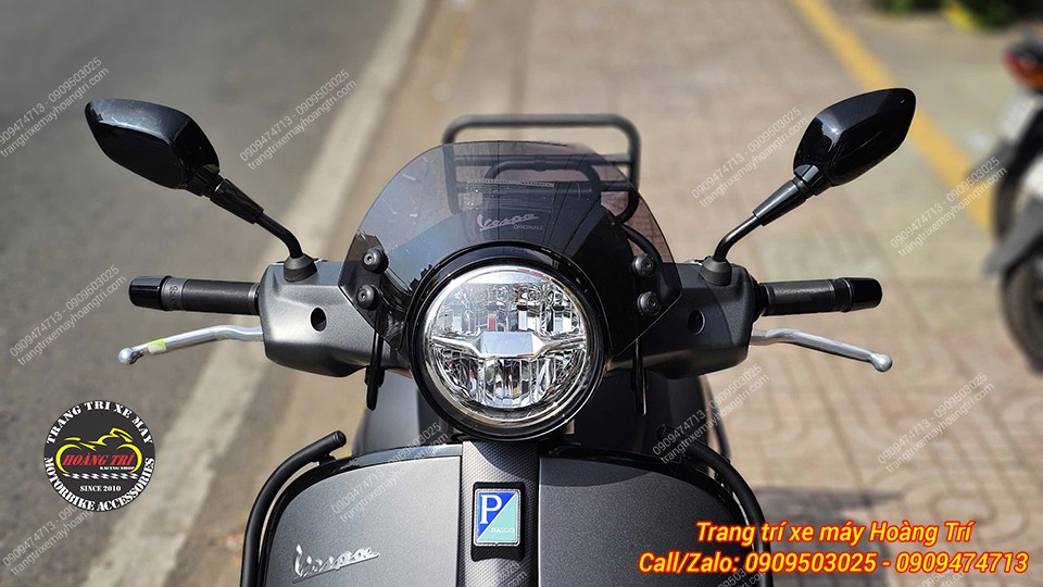 Mang đến sự gọn gàng nhưng cũng không kém phần phong cách cho xe Vespa GTS