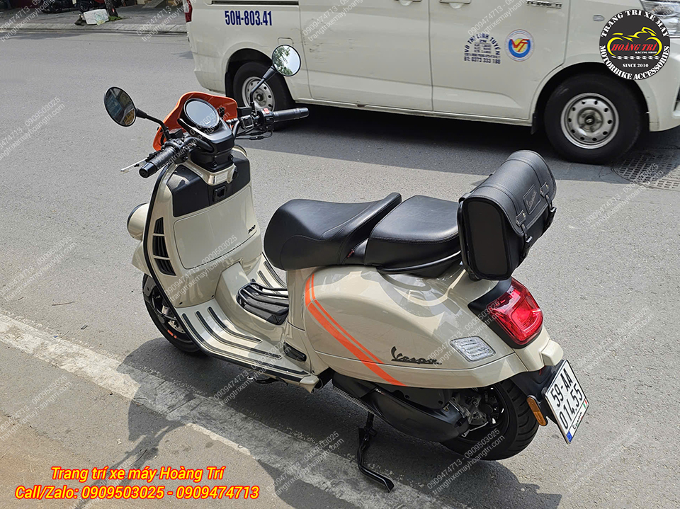 Chỉ vài món đồ chơi Vespa GTV đã giúp xế cưng thay đổi ấn tượng