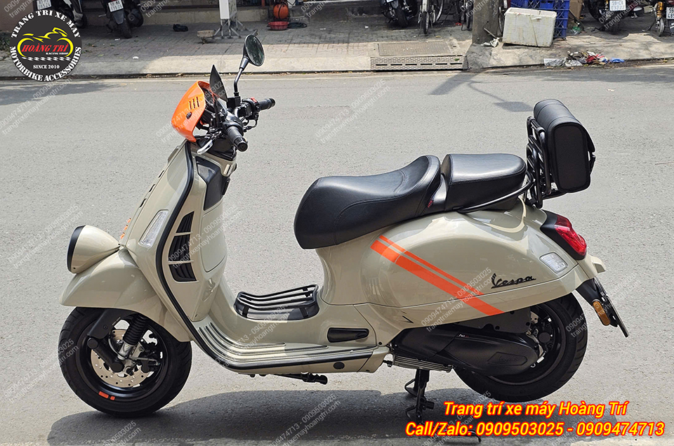 Tổng thể Vespa GTV trở nên thu hút và tiện ích hơn sau nâng cấp