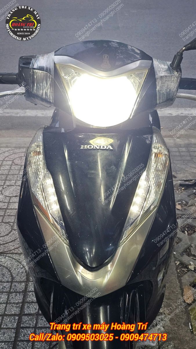 Điều chỉnh nhanh chóng trên điện thoại thay đổi màu sắc theo thời gian thực