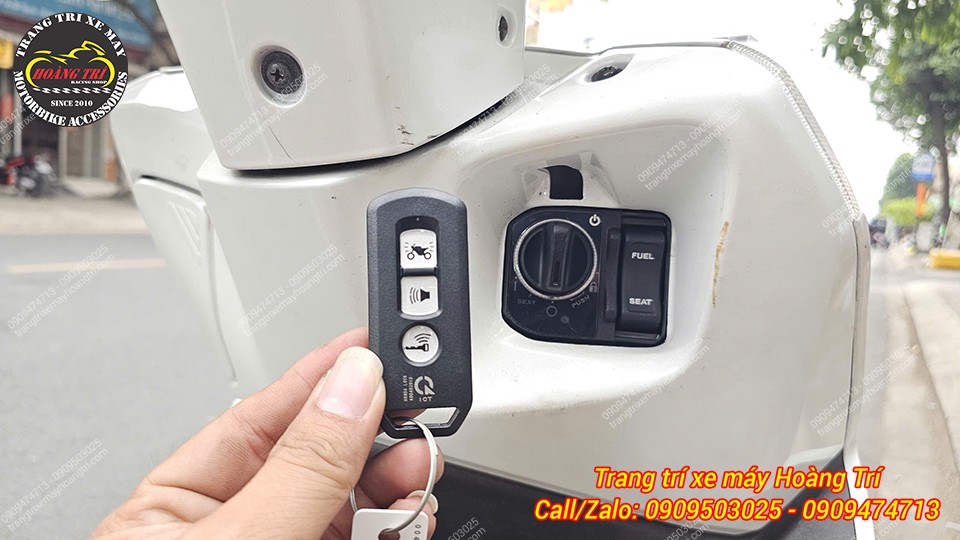 Remote hiện đại thay thế chìa khóa cơ truyền thống