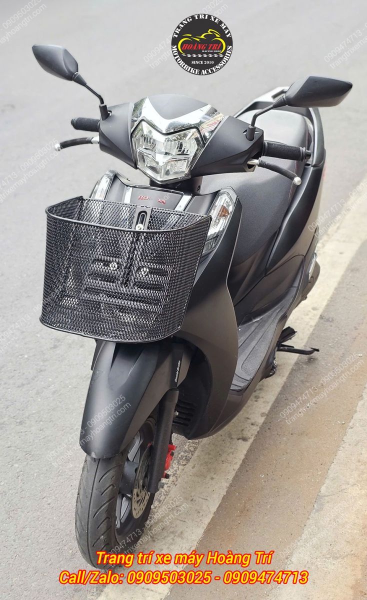 Nếu không thích baga, có thể chọn rổ trước mặt nạ