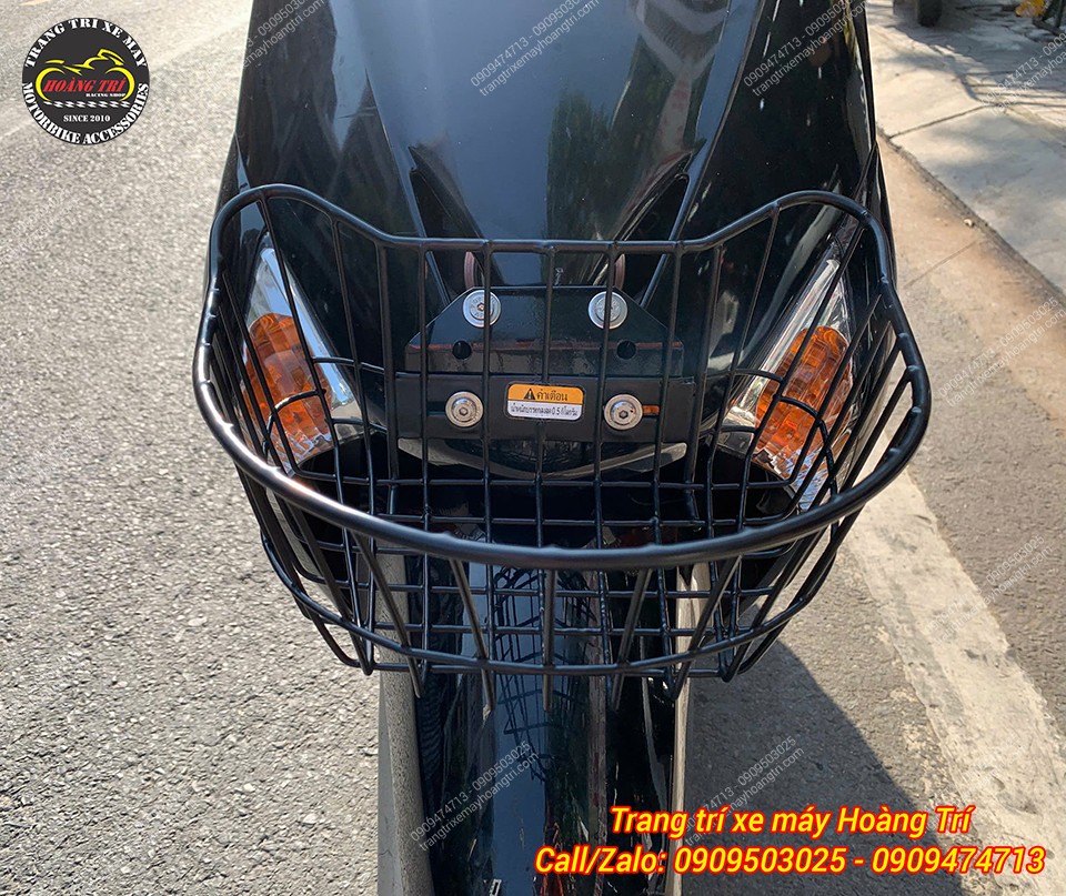 Sau khi hoàn thiện pát, lắp lên xe rất cứng cáp và chắc chắn