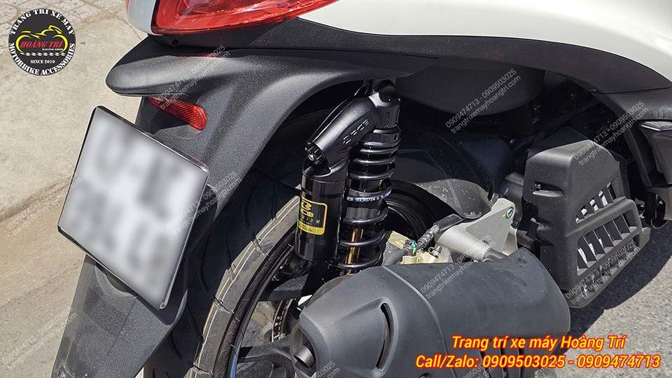 Thiết kế gọn gàng, lắp đặt không cần chế cháo hay cắt nhựa xe Medley