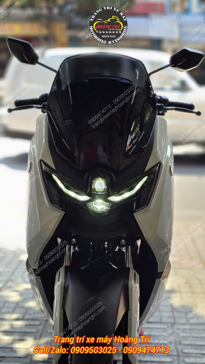 Giờ đây việc tắt mở đèn pha NMAX 155 trở nên dễ dàng hơn