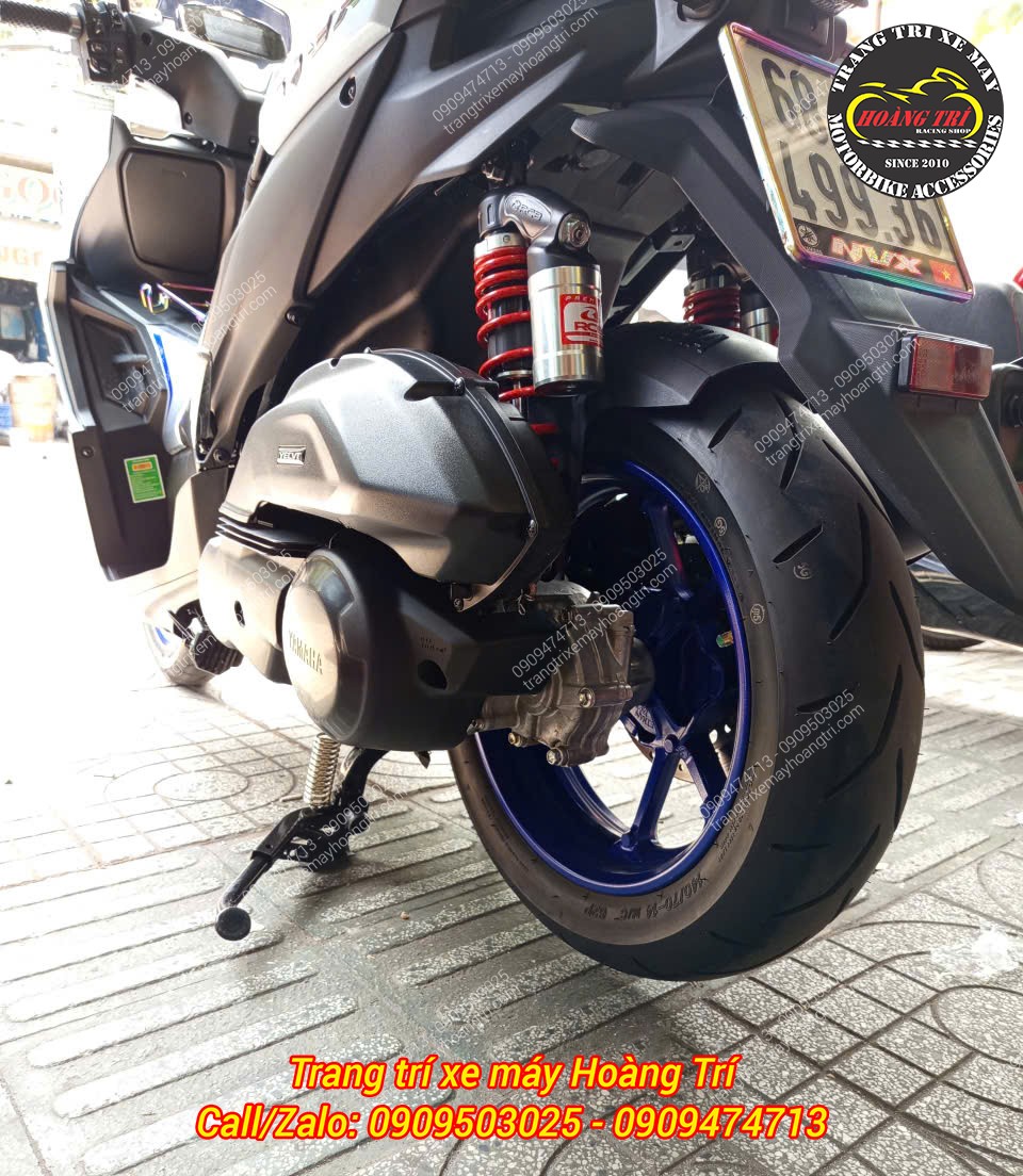 Giải pháp nâng cấp phuộc nhún NVX và trang trí xe NVX hiệu quả