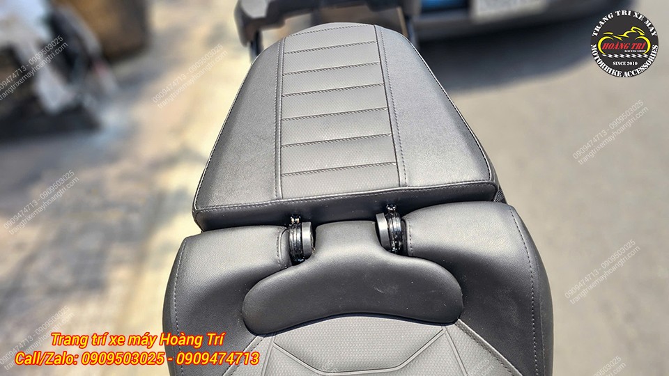 Không sử dụng có thể gập xuống như yên sau