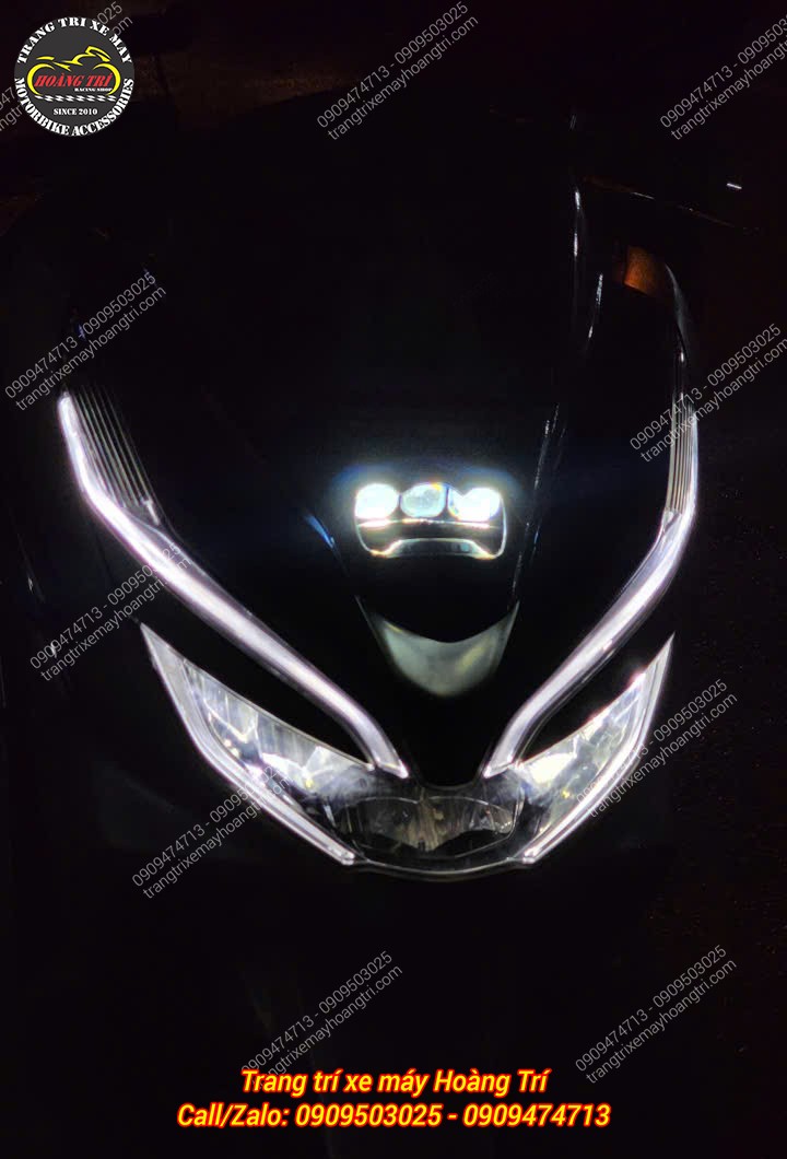 Hoàn thiện cho ánh sáng đèn Extra 3 vẫn rất mạnh mẽ