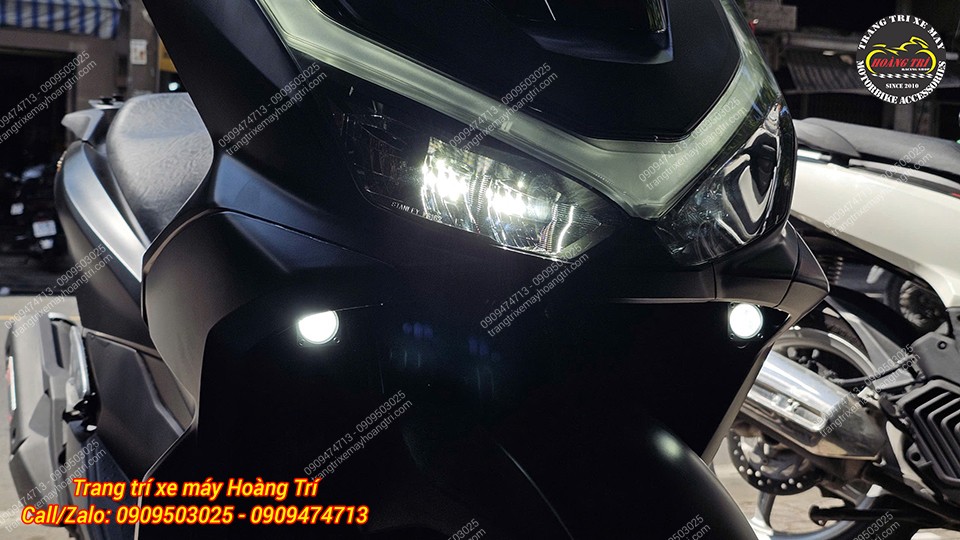 Vị trí giúp hỗ trợ ánh sáng hiệu quả cho PCX 160