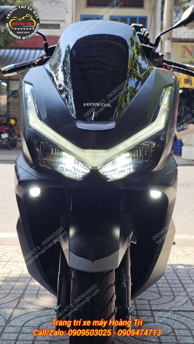 Một trong những mẫu đèn trợ sáng đáng lựa chọn dành cho anh em PCX 160