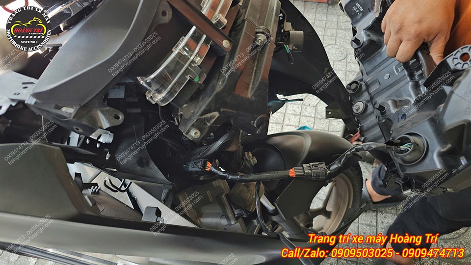 Cắm giắc zin nhanh gọn không cần độ chế phức tạp