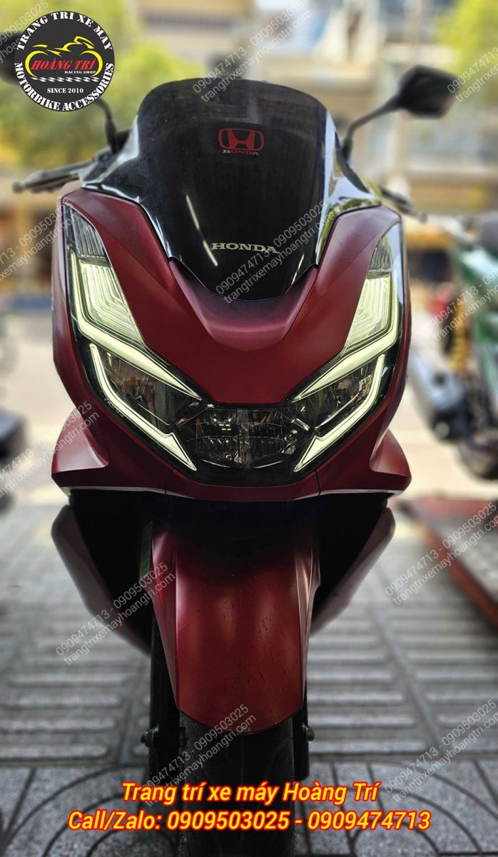 Cho phép tắt đèn pha PCX 160 nhanh chóng và chủ động