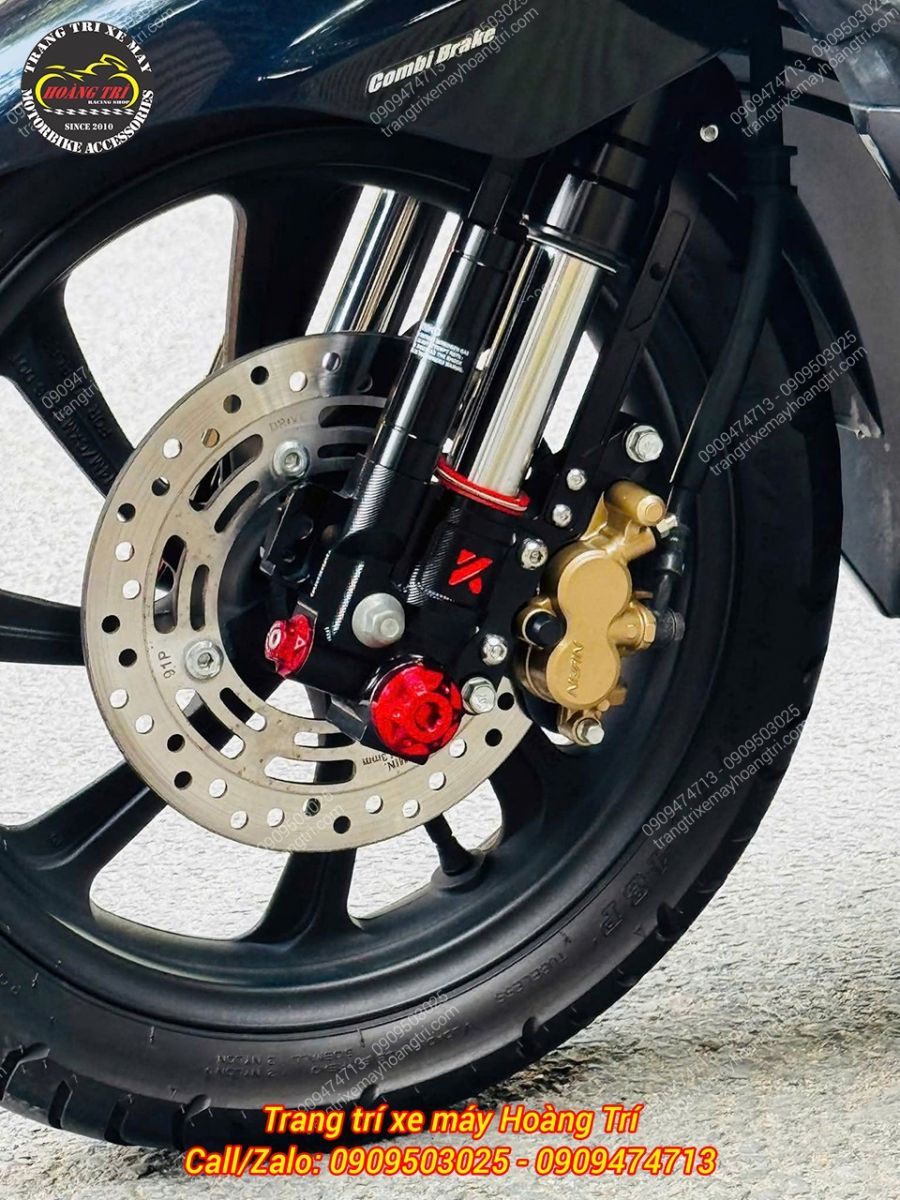 Phuộc Upside Down cao cấp vừa lắp cho PCX 2018