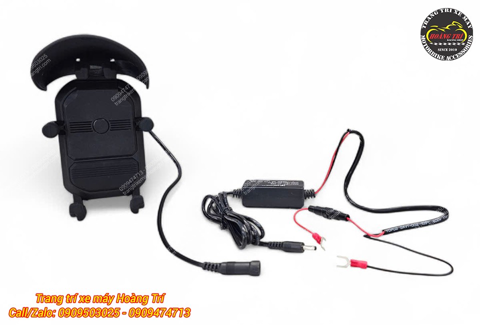 Bộ sản phẩm gồm 2 phần chính là giá đỡ FRX và dây cấp nguồn