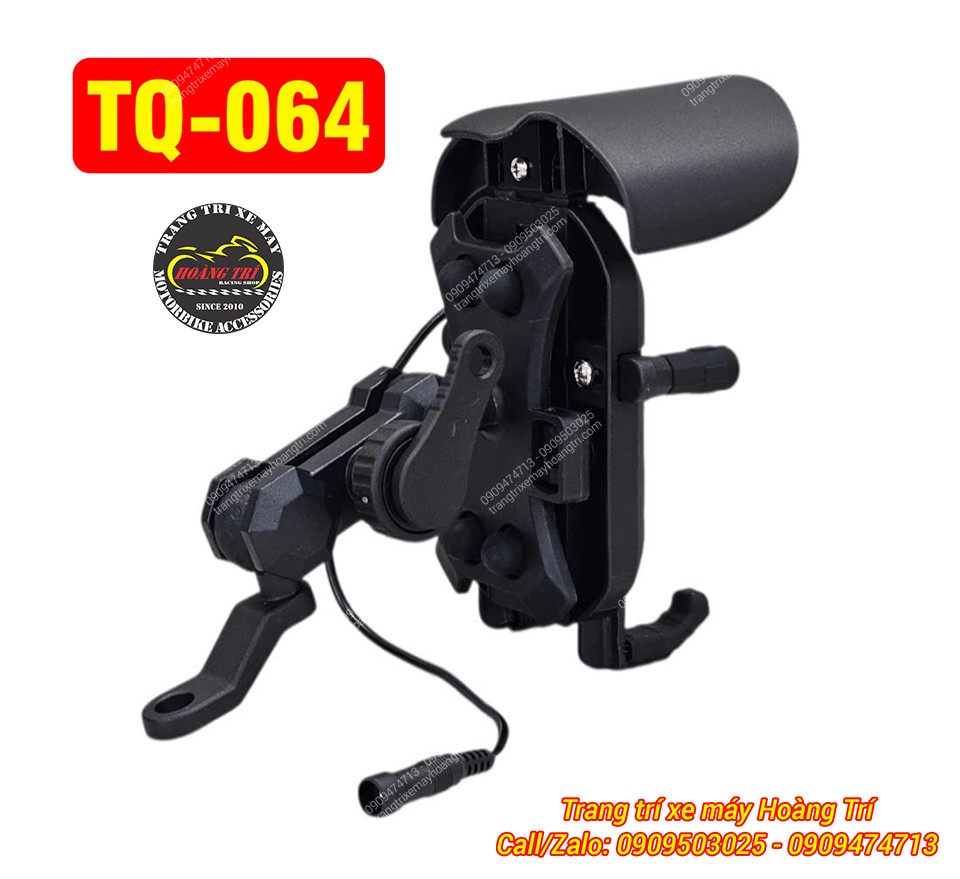 Mẫu FRX TQ-064 - Giá đỡ điện thoại FRX sạc không dây lắp tại chân kính