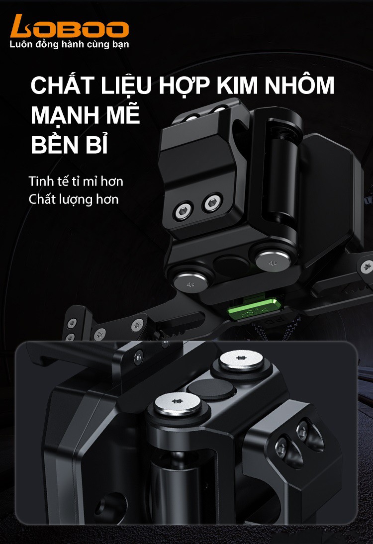 Chất liệu hợp kim cao cấp, mang lại độ bền và vẻ ngoài sang trọng